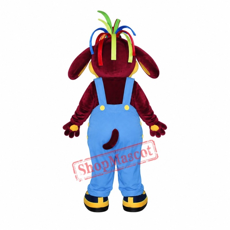 Colorful Monkey Mascot Costume Colorful Monkey Mascot Costume