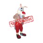 Red Nose Rabbit Mascot Costume