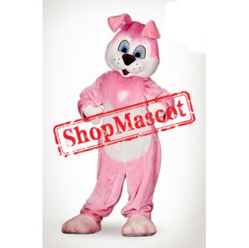 Pink Lightweight Rabbit Mascot Costume