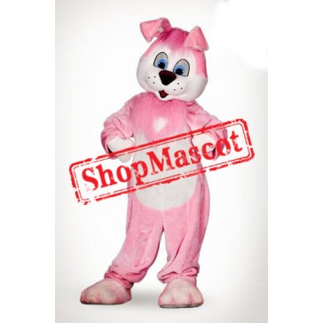 Pink Lightweight Rabbit Mascot Costume