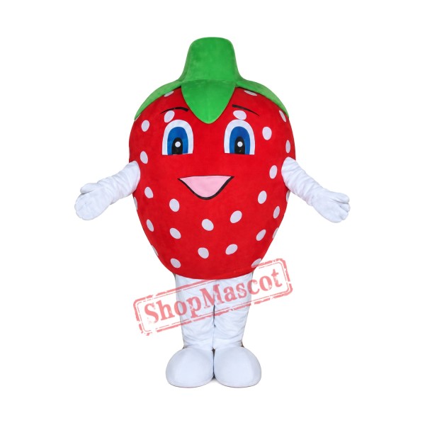 Happy Lightweight Strawberry Mascot Costume Happy Lightweight Strawberry Mascot Costume