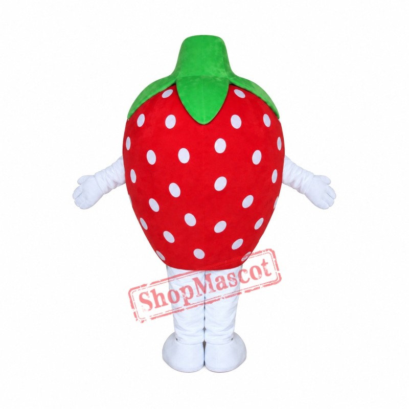 Happy Lightweight Strawberry Mascot Costume