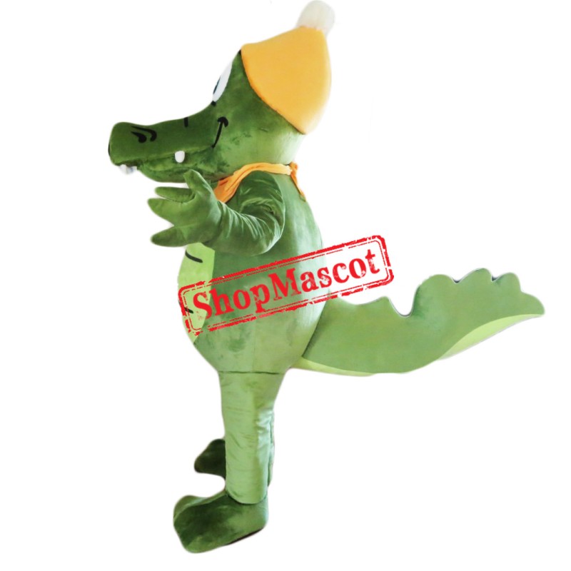 Cheap Happy Lightweight Crocodile Mascot Costume