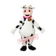 Happy Lightweight Milk Cow Mascot Costume Happy Lightweight Milk Cow Mascot Costume