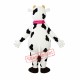 Happy Lightweight Milk Cow Mascot Costume Happy Lightweight Milk Cow Mascot Costume