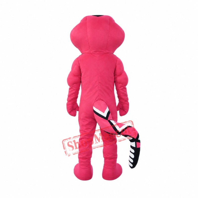 Red Viper Snake Mascot Costume