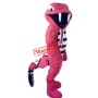 Red Viper Snake Mascot Costume