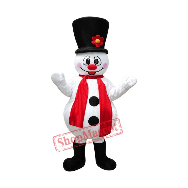 Cheap Christmas Snowman Mascot Costume Cheap Christmas Snowman Mascot Costume