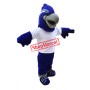 Blue Lightweight Falcon Mascot Costume