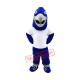 Blue Lightweight Falcon Mascot Costume Blue Lightweight Falcon Mascot Costume