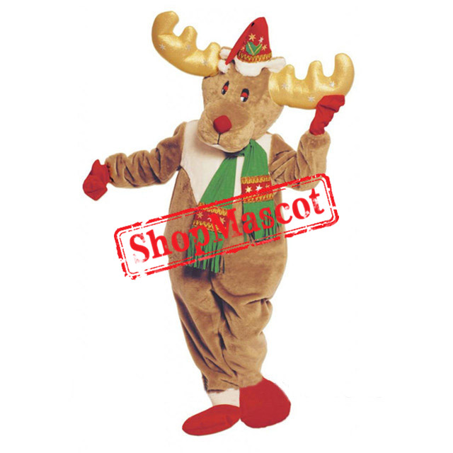 XMAS Reindeer Mascot Costume