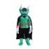 Green Power Muscular Devil Mascot Costume