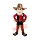 College Cowboy Mascot Costume