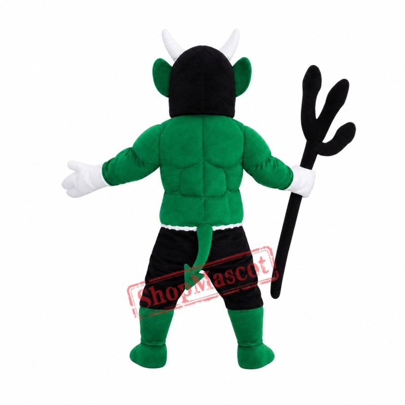 Top Quality Green Devil Mascot Costume Top Quality Green Devil Mascot Costume
