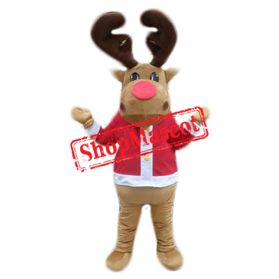 Cheap Lovely Deer Mascot Costume