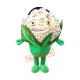 Happy Lightweight Cauliflower Mascot Costume