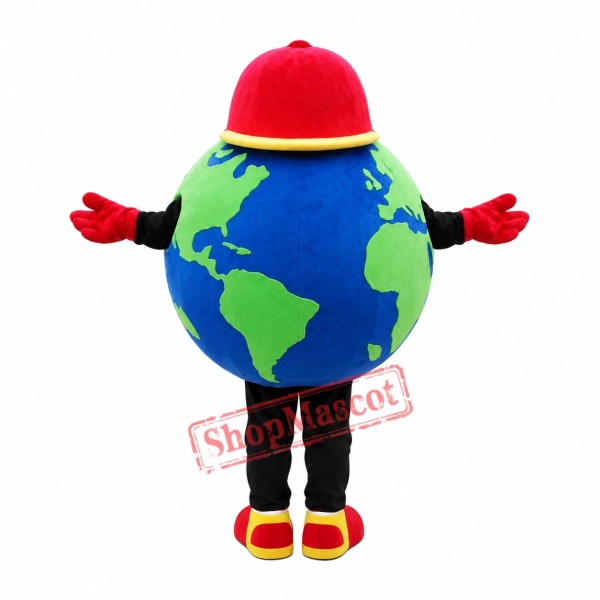 Globe Earth Mascot Costume