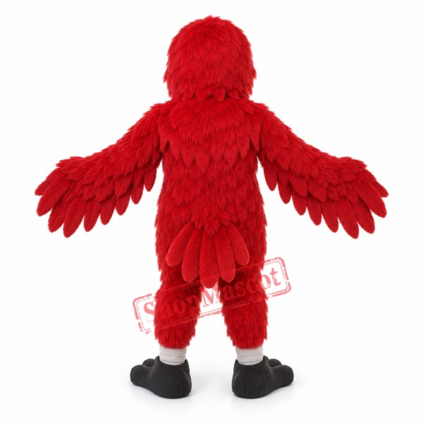 Red Lightweight Eagle Mascot Costume Red Lightweight Eagle Mascot Costume