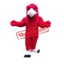 Red Lightweight Eagle Mascot Costume