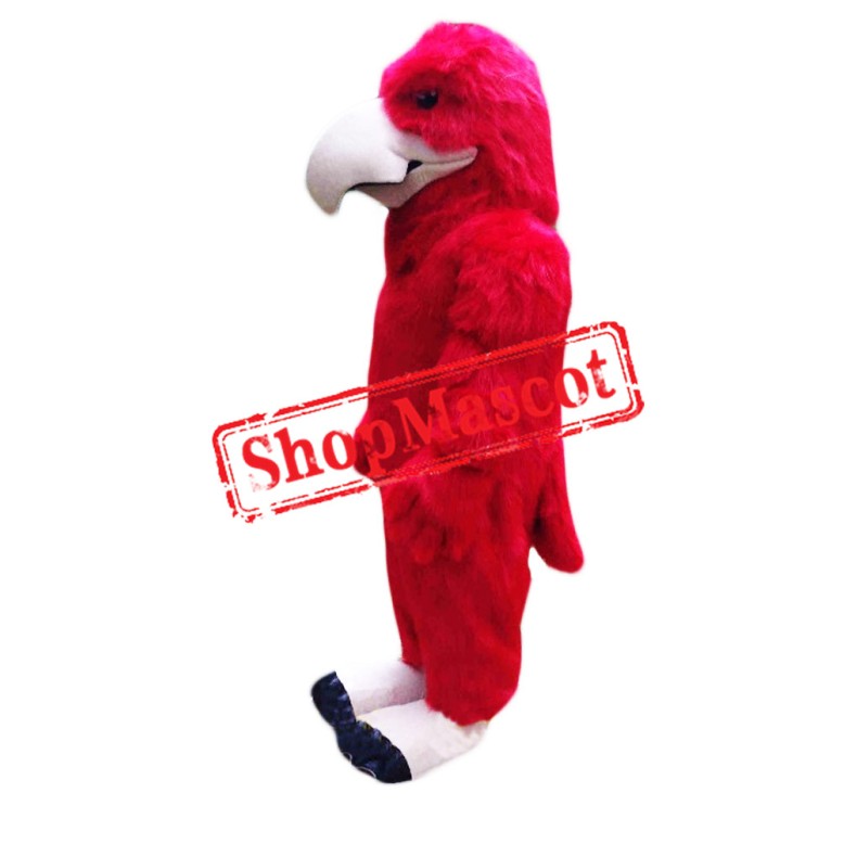 Red Lightweight Eagle Mascot Costume