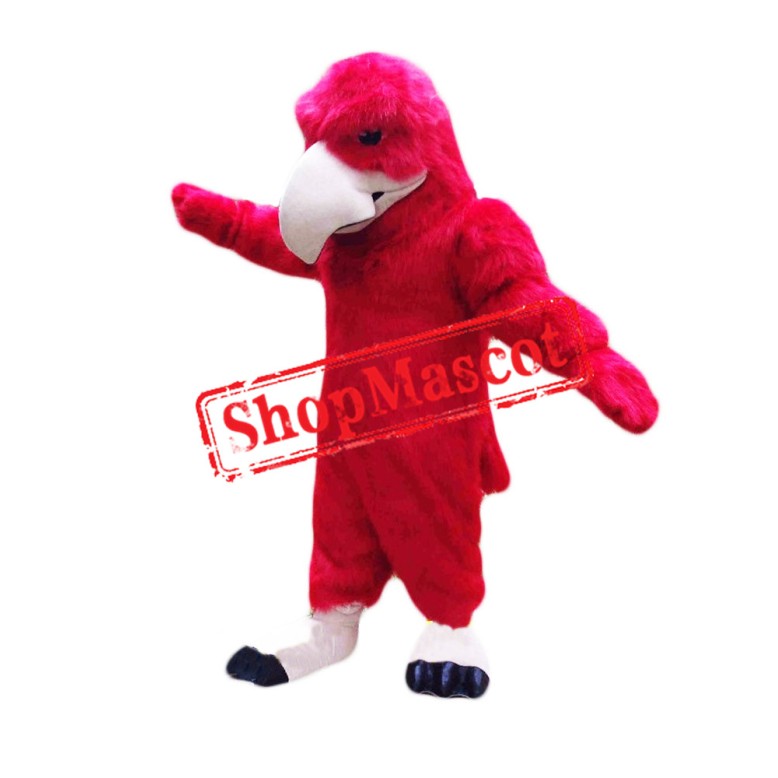 Red Lightweight Eagle Mascot Costume