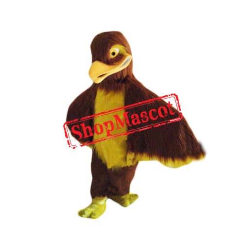 Brown Hawk Falcon Mascot Costume