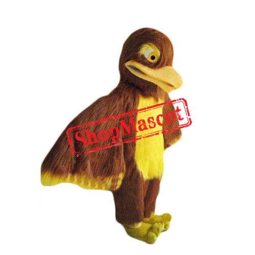 Brown Hawk Falcon Mascot Costume