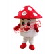 Red Mushroom Mascot Costume