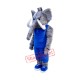 College Power Elephant Mascot Costume College Power Elephant Mascot Costume