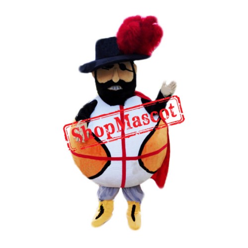Basketball Pirate Mascot Costume