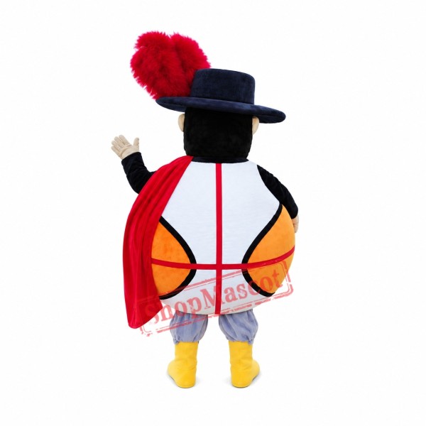 Basketball Pirate Mascot Costume