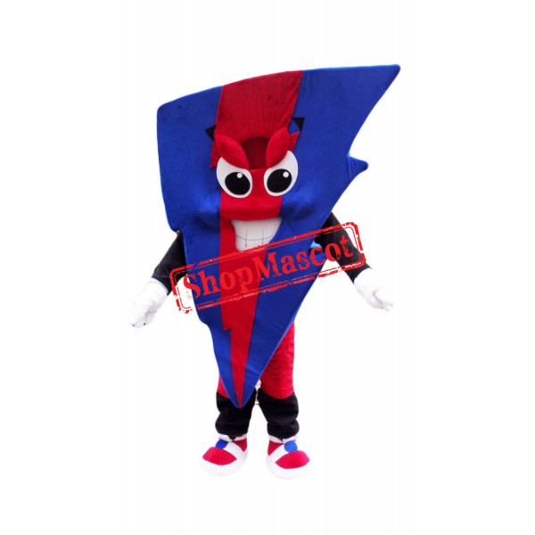 Colorful Lightning Mascot Costume