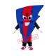 Colorful Lightning Mascot Costume