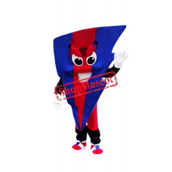 Colorful Lightning Mascot Costume