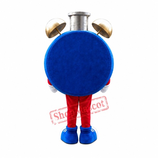 Alarm Clock Mascot Costume Alarm Clock Mascot Costume