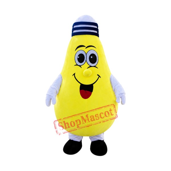 Light Bulb Mascot Costume