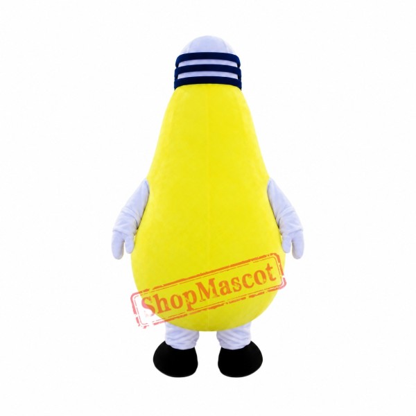 Light Bulb Mascot Costume Light Bulb Mascot Costume