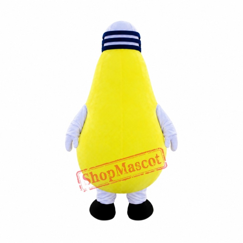 Light Bulb Mascot Costume Light Bulb Mascot Costume