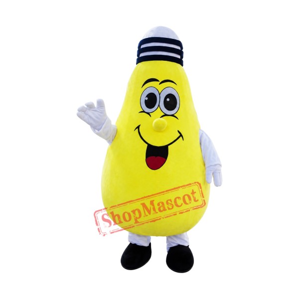 Light Bulb Mascot Costume Light Bulb Mascot Costume