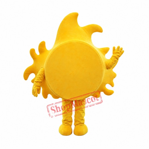 Happy Sun Mascot Costume Happy Sun Mascot Costume