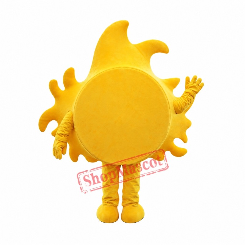 Happy Sun Mascot Costume Happy Sun Mascot Costume