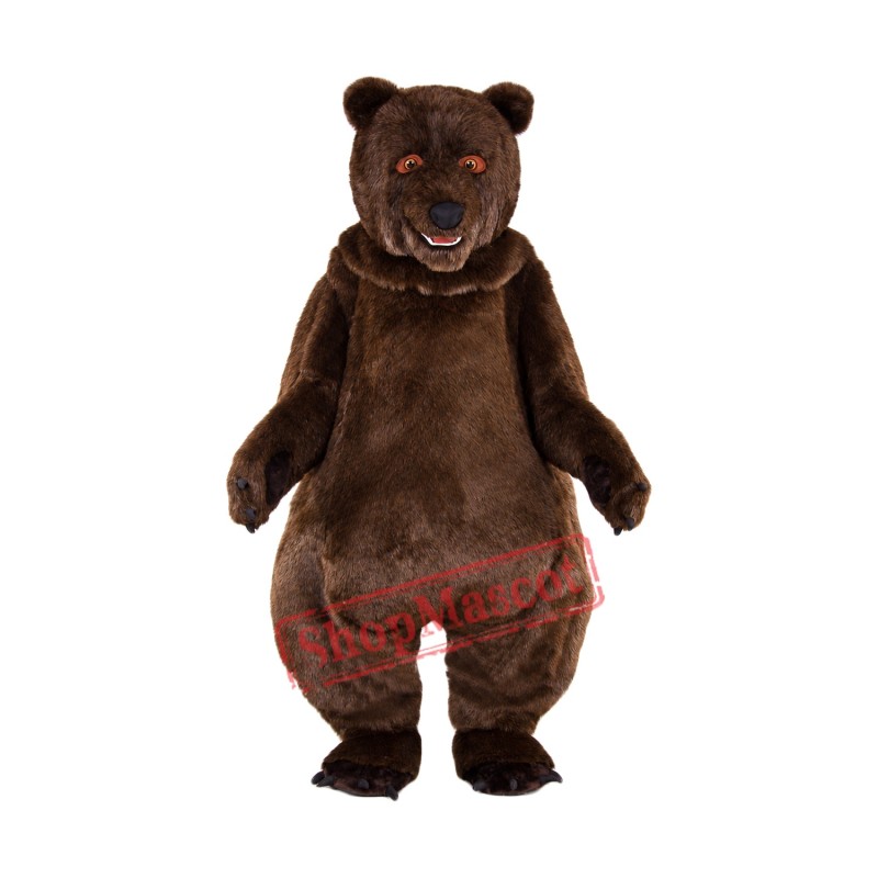 Best Quality Brown Bear Mascot Costume Best Quality Brown Bear Mascot Costume