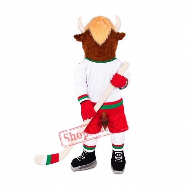 Sport Bison Mascot Costume Sport Bison Mascot Costume