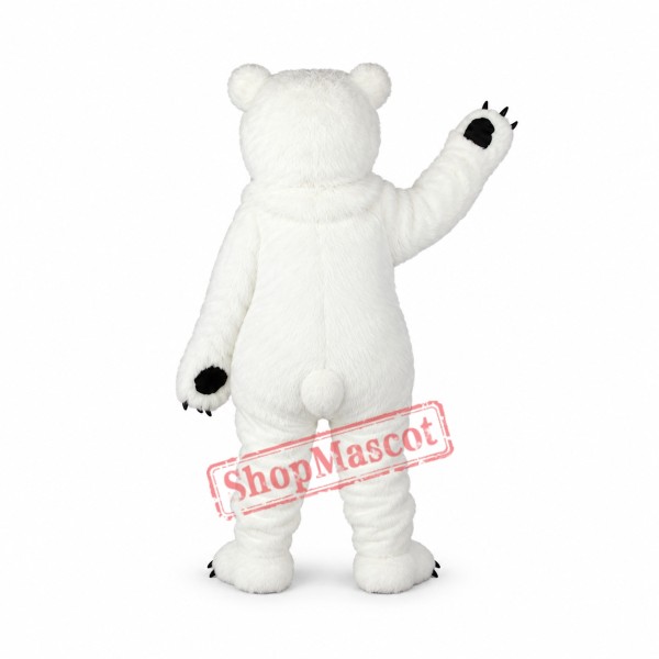 Super Cute Lightweight Polar Bear Mascot Costume Super Cute Lightweight Polar Bear Mascot Costume