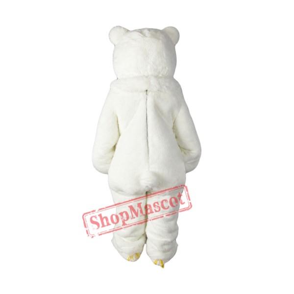 Super Cute Lightweight Polar Bear Mascot Costume