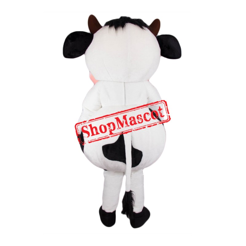 Super Cute Lightweight Cow Mascot Costume Free Shipping