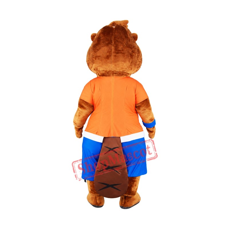 Sport Lightweight Beaver Mascot Costume Free Shipping