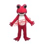 Red Frog Character Mascot Costume