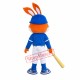 Baseball Rabbit Mascot Costume Baseball Rabbit Mascot Costume