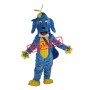 Blue Music Dog Mascot Costume